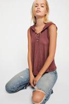 We The Free West Coast Hacci Top At Free People